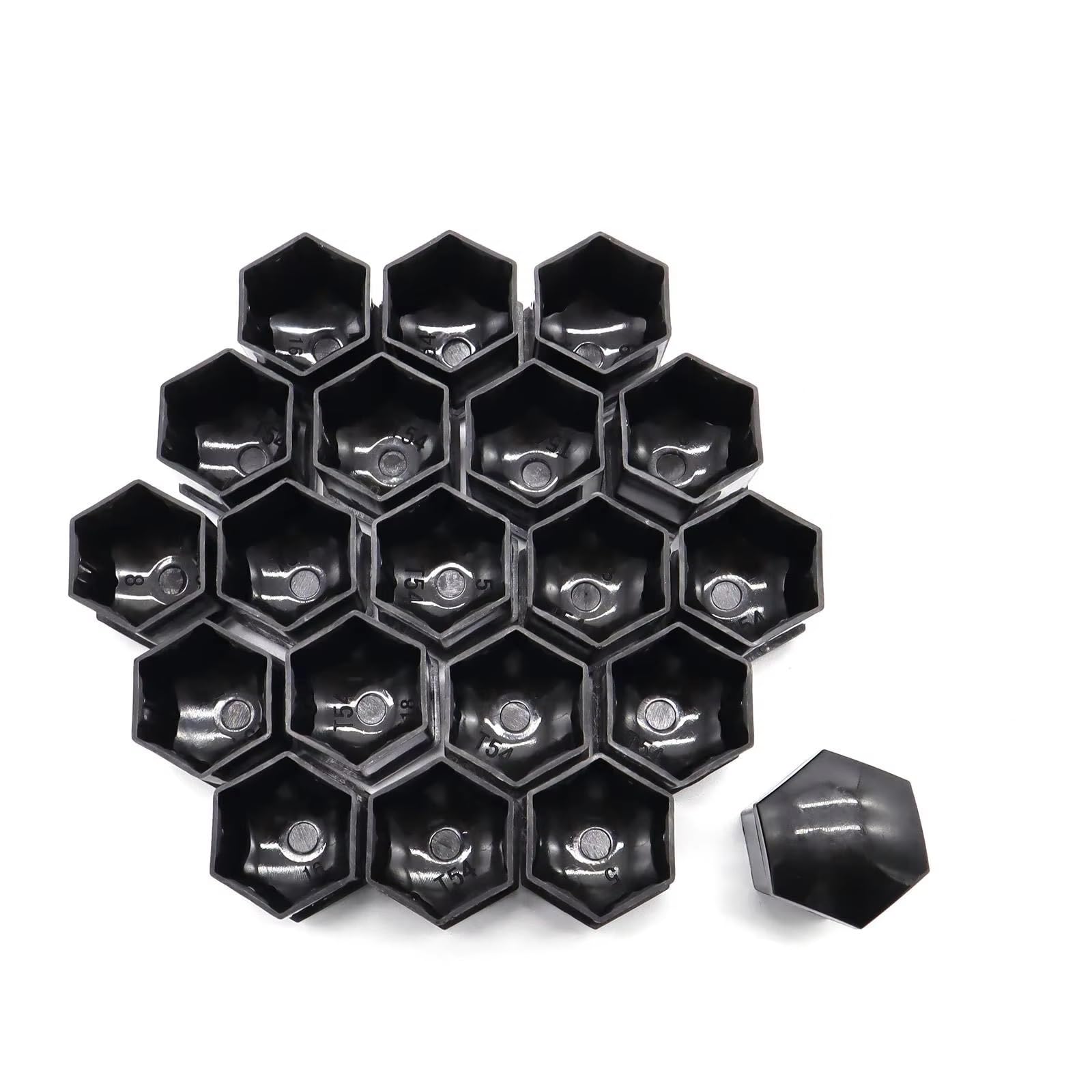 Tapas Protectoras para Tuercas de Rueda de Coche contra Óxido en Pernos de Rueda de 19 mm 7