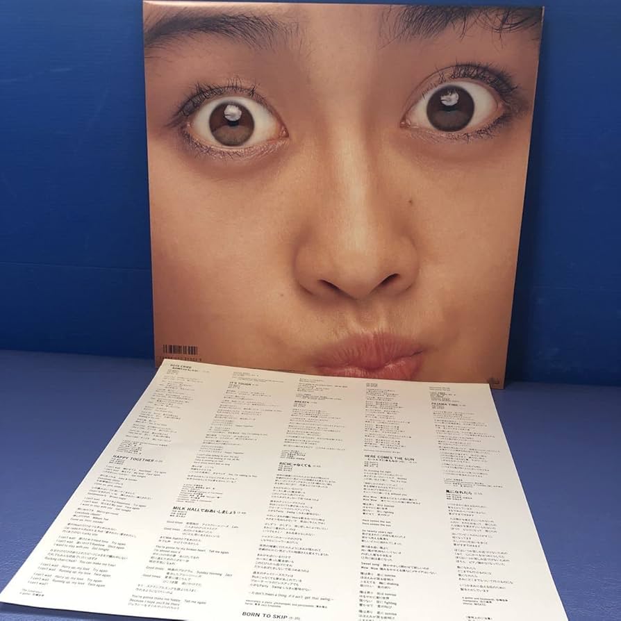 Amazon.co.jp: H LP 渡辺美里 MISATO BREATH 見開きジャケット