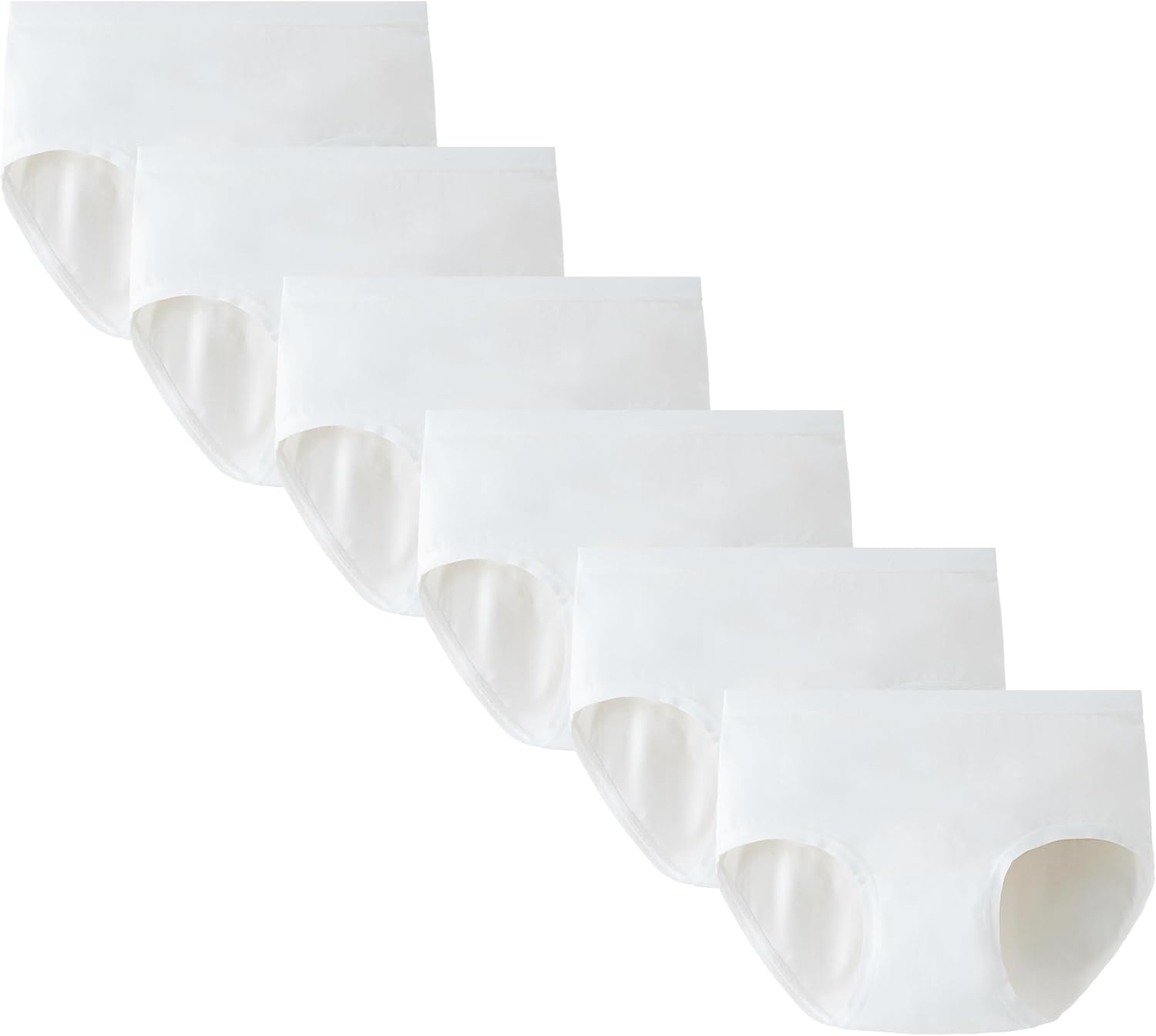 benetia Girls' Underwear Soft Cotton 6-8 Pack