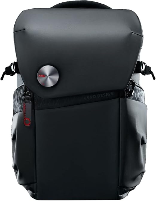 VSGO Black Snipe Camera Backpack 16L – Lightweight 1.1kg Professional DSLR/SLR Photography Bag for Sony, Canon, Nikon Cameras, DJI Stabilizers, Travel & Outdoor Use