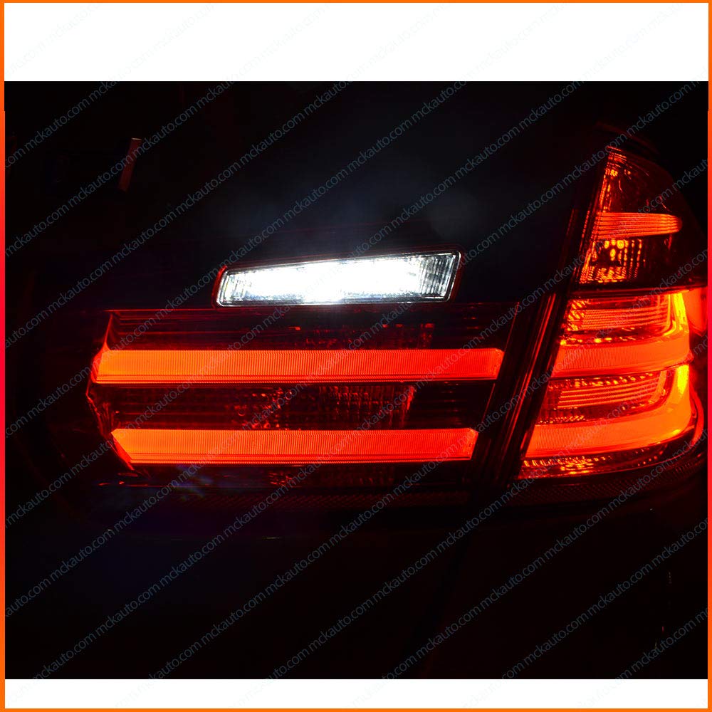 Sostituzione per P21W BA15s 1156 LED CanBus Set di lampadine bianche molto chiare e senza errori compatibili con F20 F30