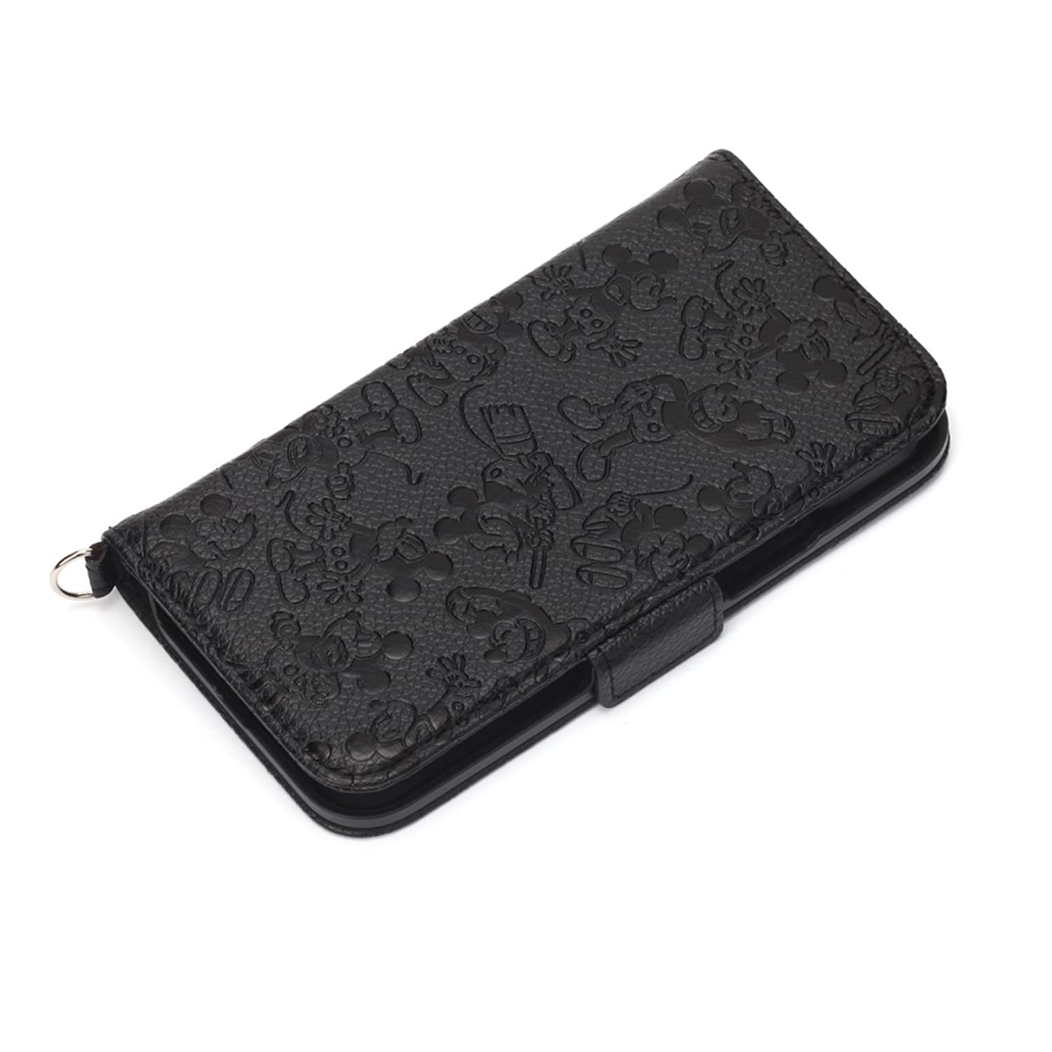 PGA PG-DFP21J01MKY フリップカバー Disney ミッキーマウス〔iPhone 13 mini用〕