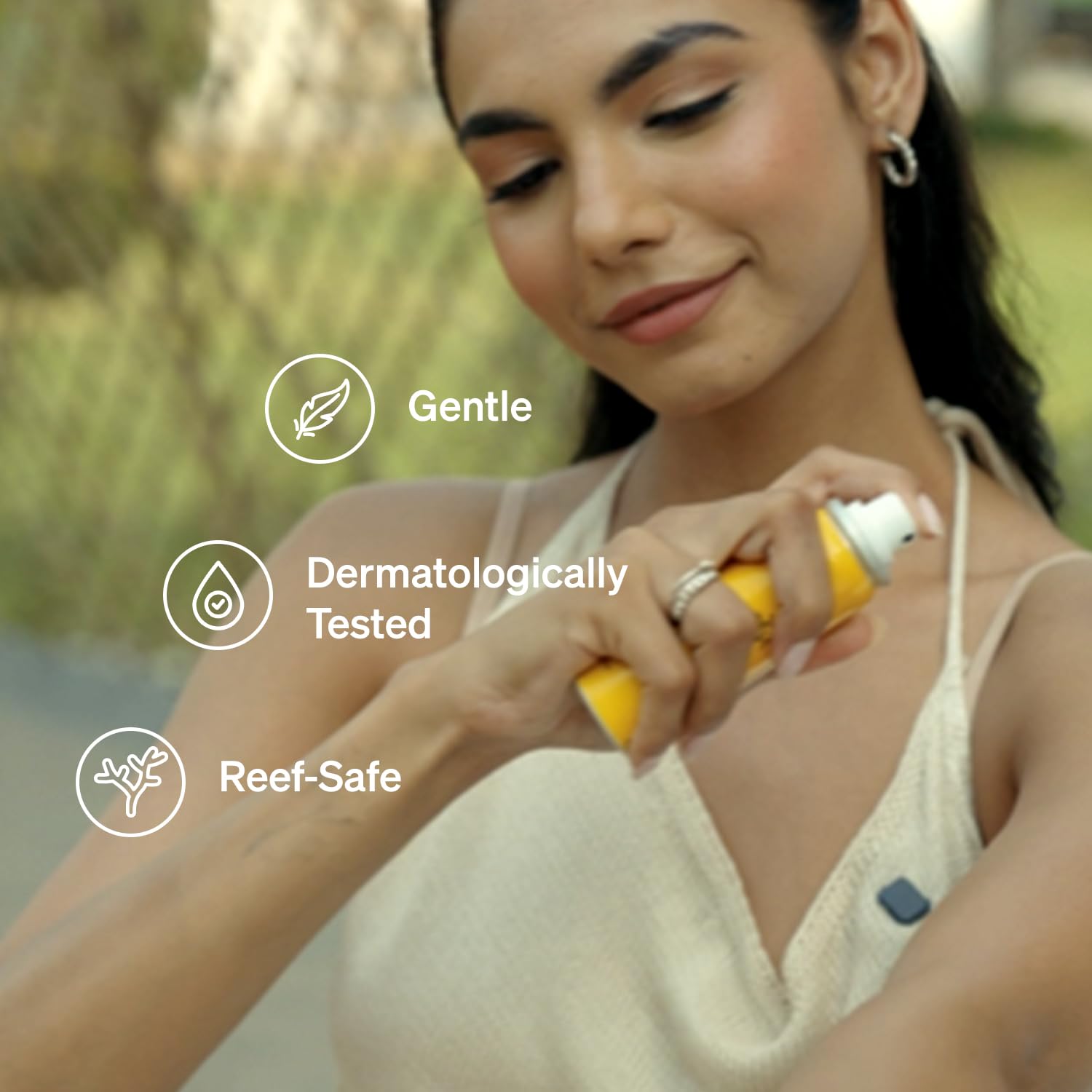 Namyaa Sunscreen Spray SPF50 For Sun Protection Against UVA/UVB With PA+++ (50ml) | Water Resistant & Non-Aerosol Sunscreen Spray Long-lasting Protection for All Skin Types | No White Cast | Light weight & Invisible | Pack of 1 4
