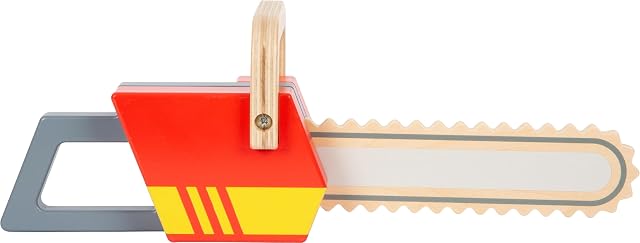 Foto 3 de 8 de Small Foot Motosierra, de Madera, Juego de rol con el Tema de los Bomberos, Sonido, 12362