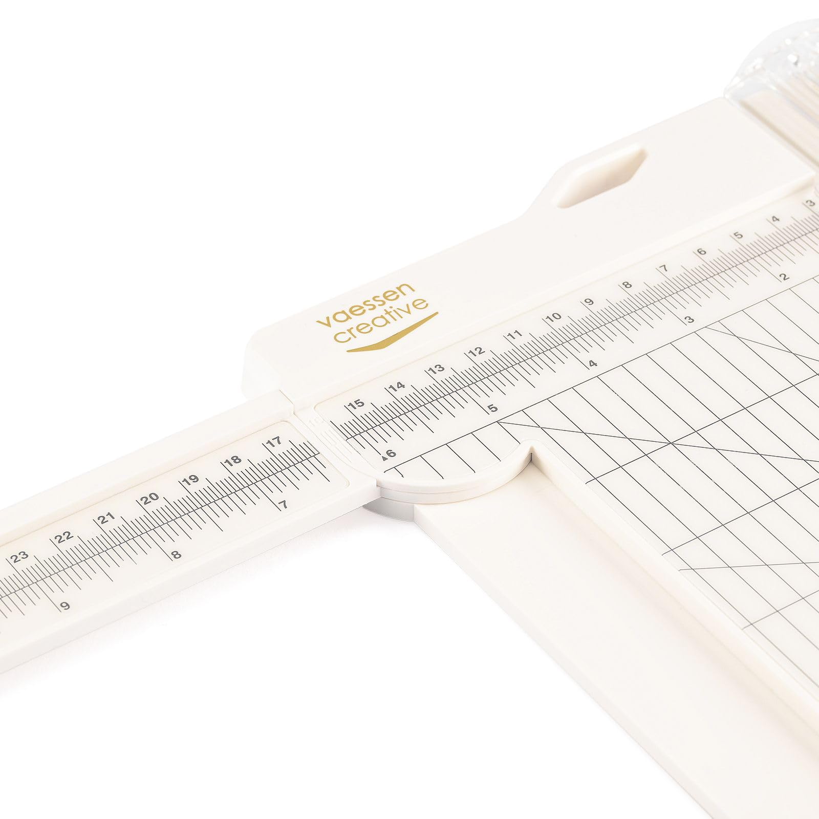 Taglierina E Cordonatrice Per Carta Vaessen - 30.5x15.2 Cm, Per Scrapbooking E Biglietti, Bianco - Foto 4