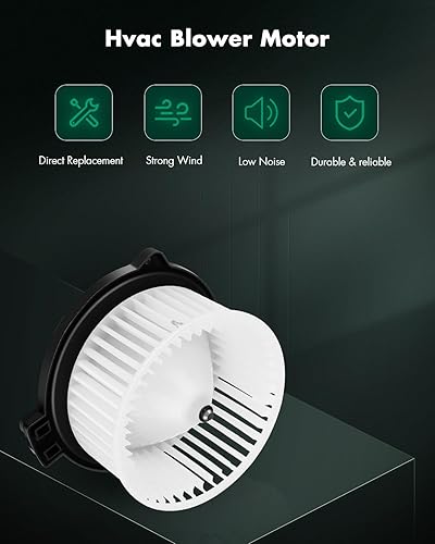 Vista 165 de SCITOO 700188 Reemplazo del motor del ventilador HVAC con jaula de ventilador para Toyota Tacoma 2005-2015, reemplazo OE - 87103-04043, 87103-04044