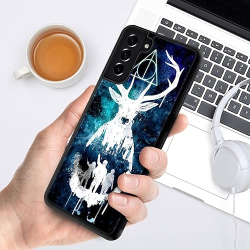Miniatura 5 de CARLOCA Funda compatible con Samsung Galaxy S22 Ultra, película de animación 714, diseño de patrón a prueba de golpes, plexiglás resistente a los