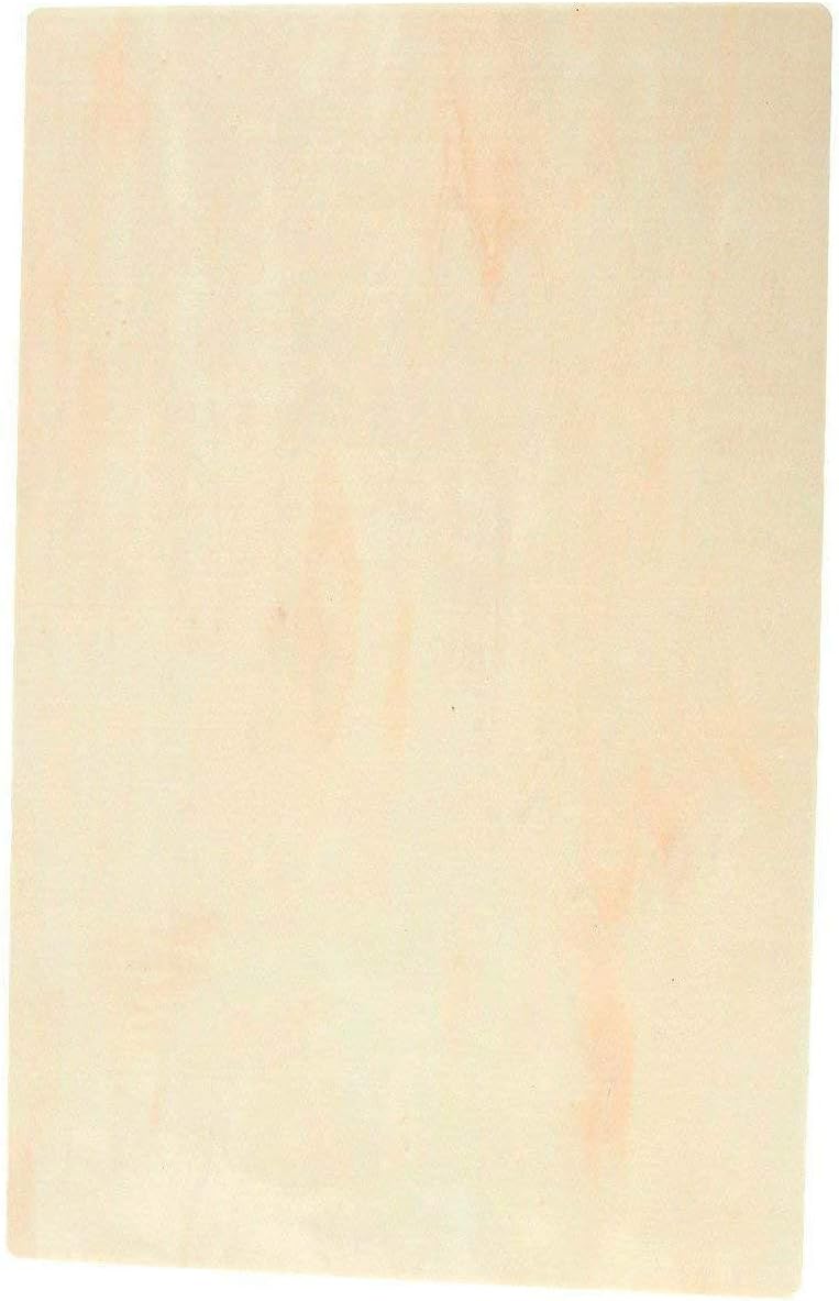 Juvale Unfinished Wood Rectangles for Crafts, Panel Board (15.5 x 9.8 in, 4 Pack)