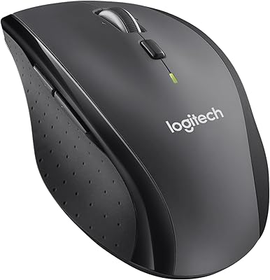 Logitech M705 Marathon Mouse Wireless, Ricevitore USB Unifying 2,4 GHz, 1000 DPI