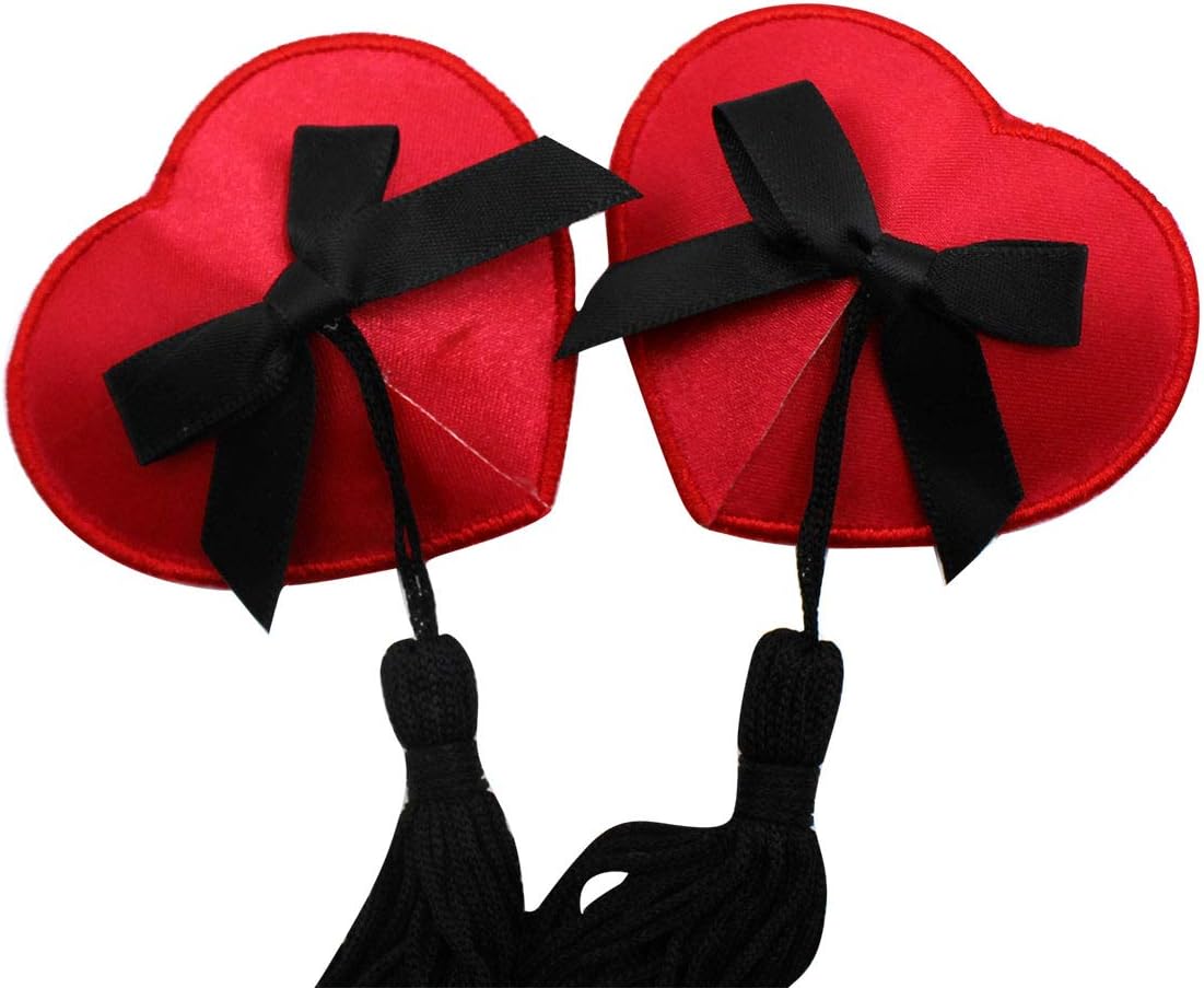 Reusable Flower Silicone Pasties Bra Sexy Breast Petals with Tassel image 3