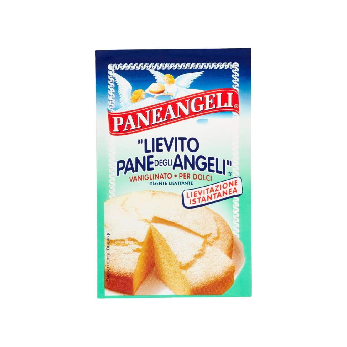 Lievito Pane Degli Angeli Vanigliato per Dolci 100 Bustine x 16 g
