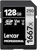 Lexar Professional 128 Gb 1667X Sdxc Memory Card 250MbS-90MbS
