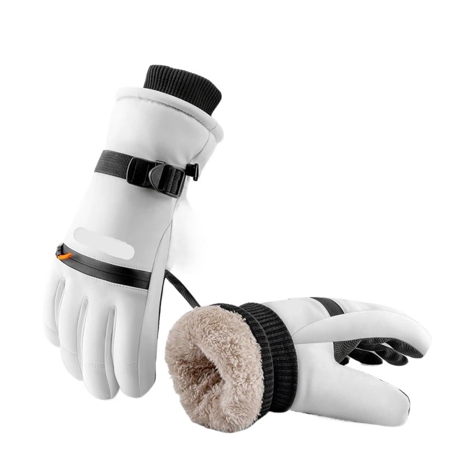 Genérico Guantes de esquí, Impermeables, Pantalla táctil térmica, Deportes al Aire Libre, Ropa Mano for Invierno