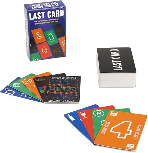 Miniatura 2 de Last Card  The Juno Party Game  La versión de fiesta del clásico favorito que rima con Juno, juego de cartas para adultos, grupos, parejas,