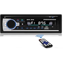 Radio Para Volkswagen Caddy Andven Radio Coche Bluetooth, Manos Libres Radio Estéreo de Coche 1 DIN, 4X60W Autoradio Apoyo FM/Doble USB/TF/Función AUX