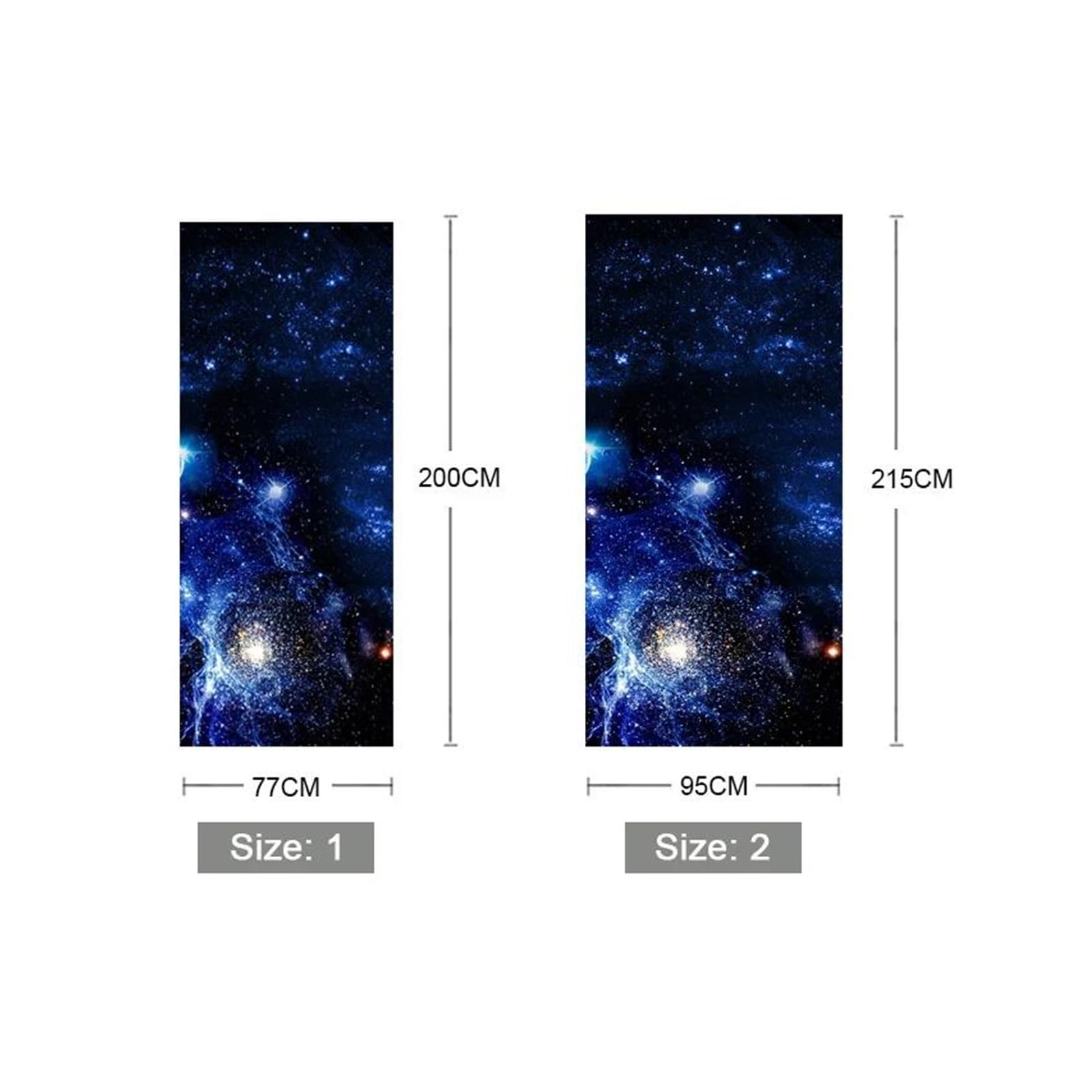 Naklejki na drzwi Naklejka Dekoracyjna Na Drzwi 3D Fototapeta Wodoodporna Samoprzylepna Naklejka Na Drzwi Do Sypialni Salon Tapeta Na Drzwi Do Sypialni(95x215cm)