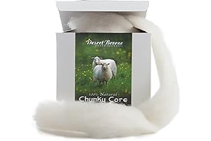 100% Natural Chunky Core Wool: The Ultimate Fiber for Your Creative Pursuits