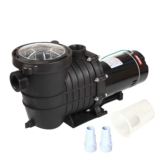 TOPWAY 2HP 110v Swimming Pool Pump 111GPM Filter Garden lnground