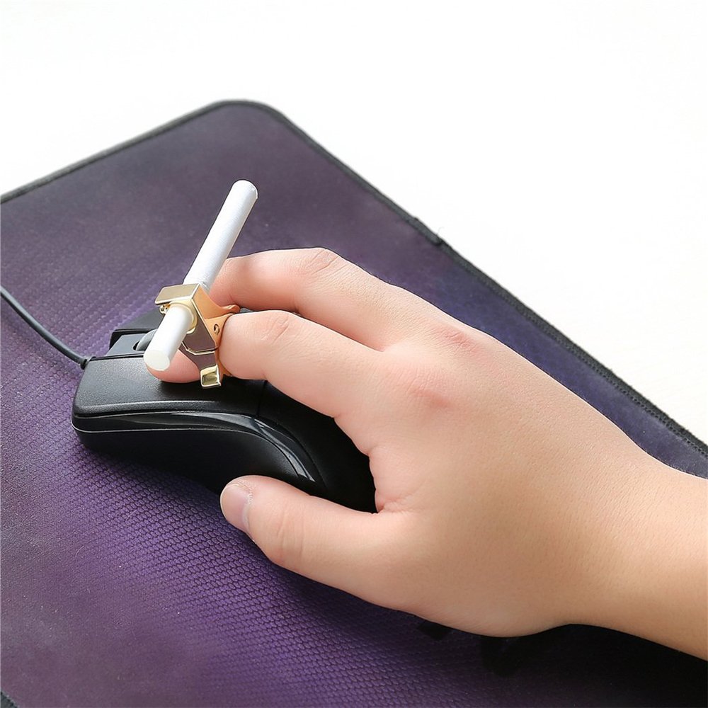 cigarette smell on fingers SMILEDRIVE® Cigarette Holder metal Ring for Hands free Smoking with no more Nicotine  Smelling Fingers : Amazon.in: Health & Personal Care