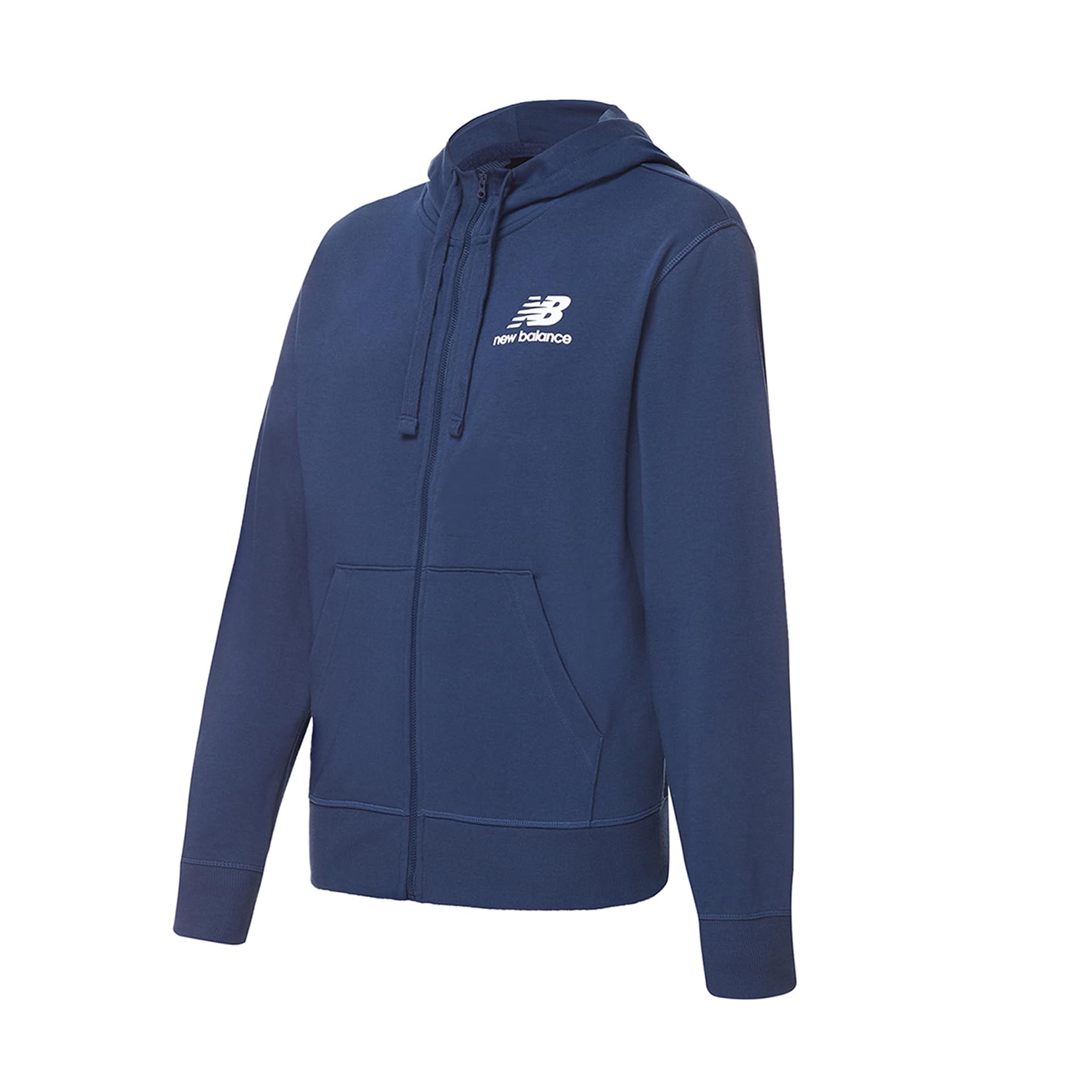 New Balance Essentials Stacked Logo French Terry Jacket, Nny - Nb Navy (428), M