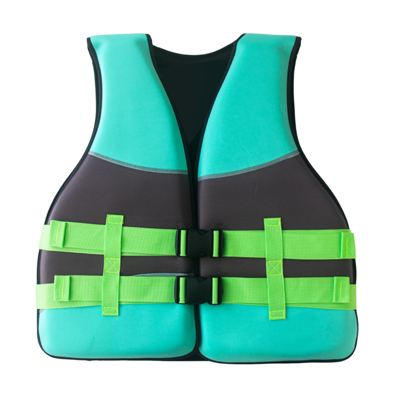 Adults Swim-Jacket Youth Waterproof Swim Jacket Waistcoat Adjustable Swim Vest Unisex for Boarding, Kayaking, Fishing,Watersports (Mint Green, One Size)