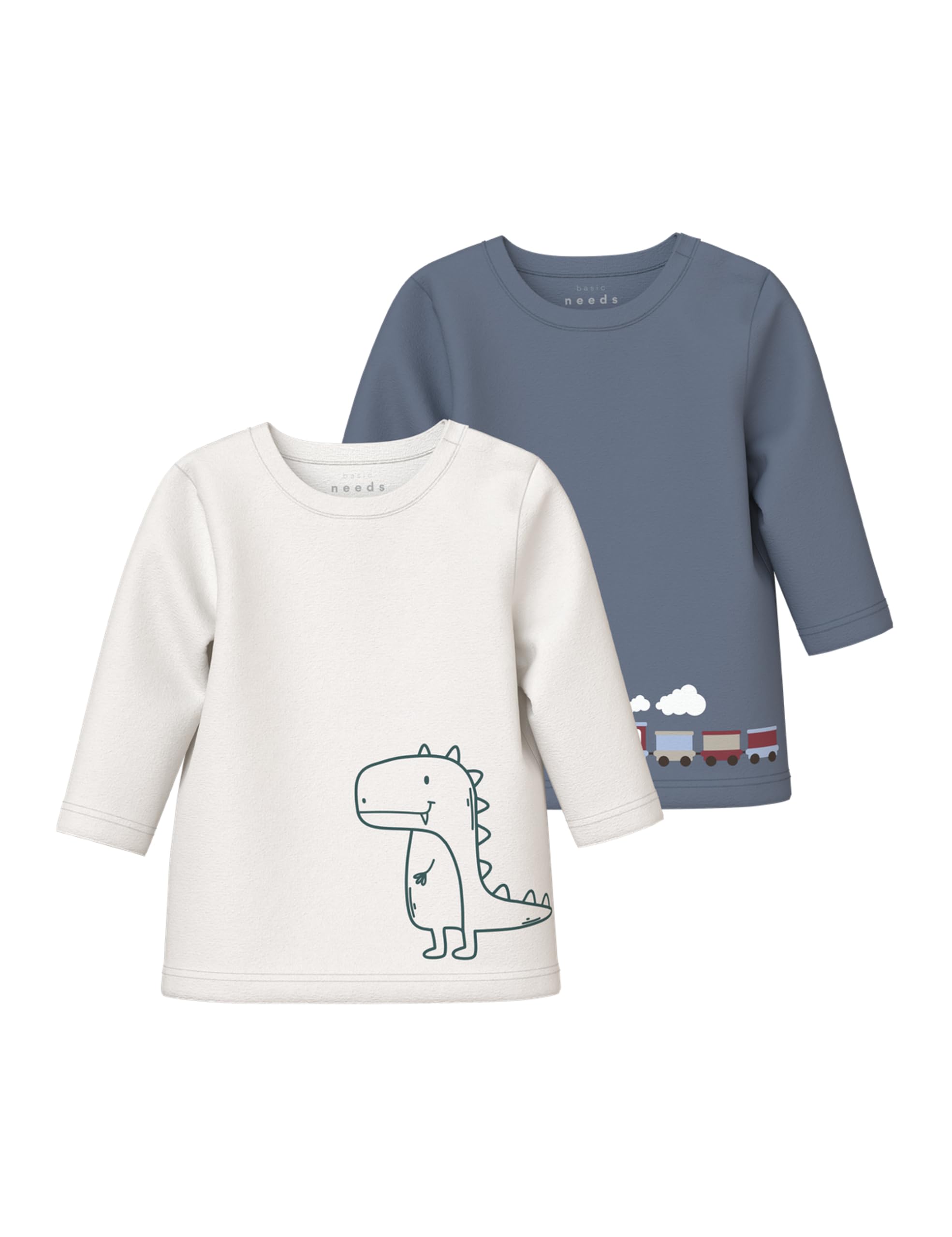 NAME IT Herren Nbmvobbi 2p Ls Top Box Nbmvobbi 2P Ls Top Box (2er Pack)