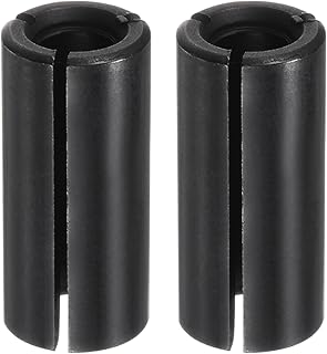 HARFINGTON 2pcs Collet Adapter 1/2″ to 1/4″ Die Grinder Chuck Driver Adapter CNC Engraving Bit Router Converter for CNC Machine Tool