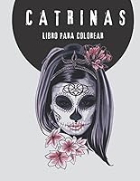 Vista 1 de Catrinas Libro para colorear (Spanish Edition)