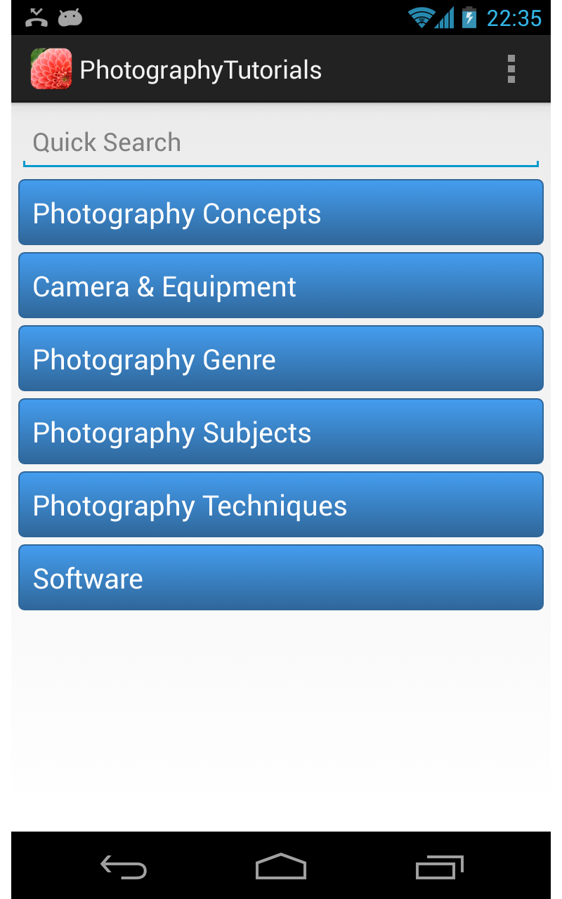 Tutorial Apps Images Photography Tutorials - App on the Amazon Appstore