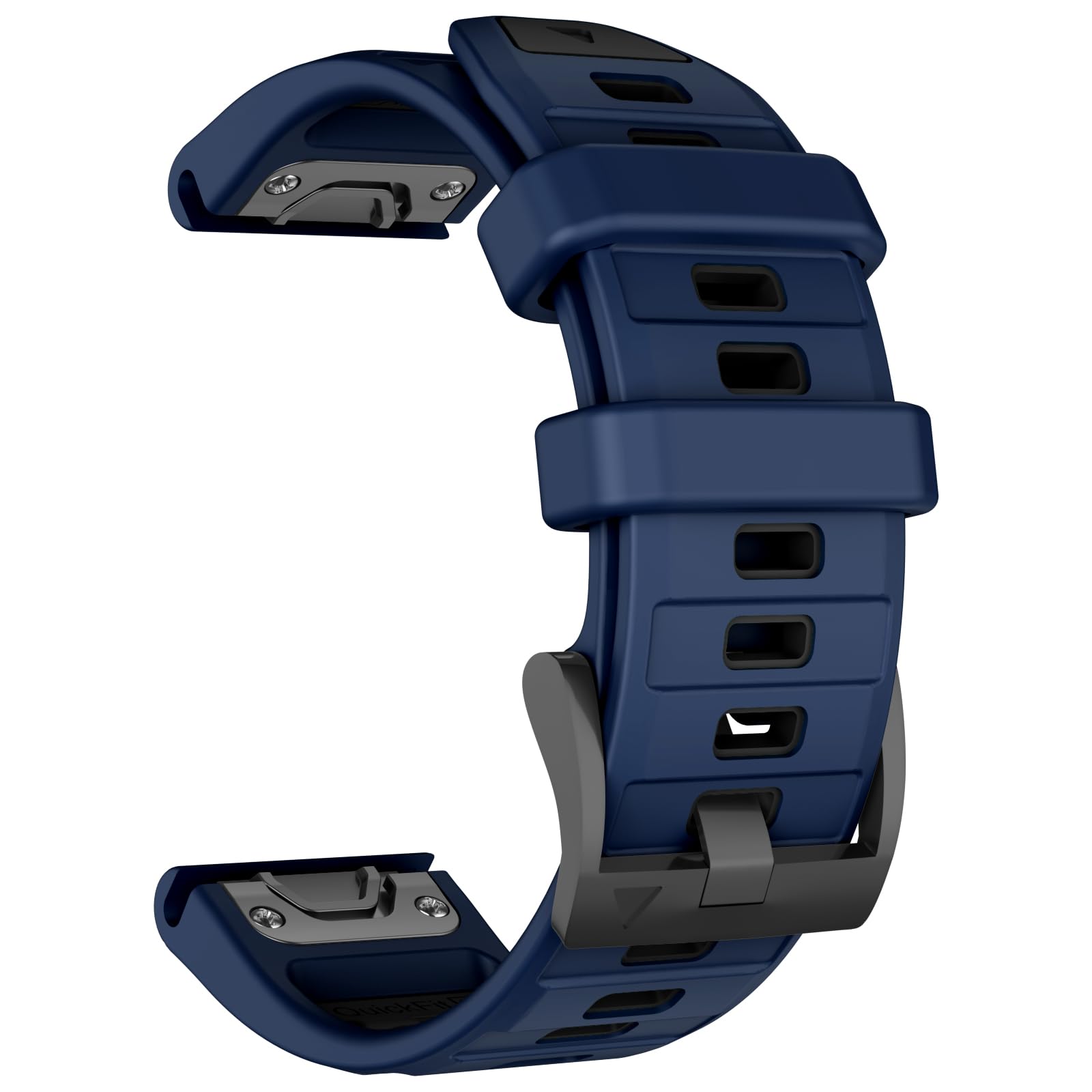 MYSNBKN 22mm Quick Fit Strap for Fenix 8 47mm/Epix Pro 47mm/Fenix 7 Pro/Fenix 7/Fenix 6 Pro/Fenix 6/Fenix 5/Fenix EPIX Gen2, Soft Silicone Replacement Band for Forerunner 965/955/945/935/Approach S62