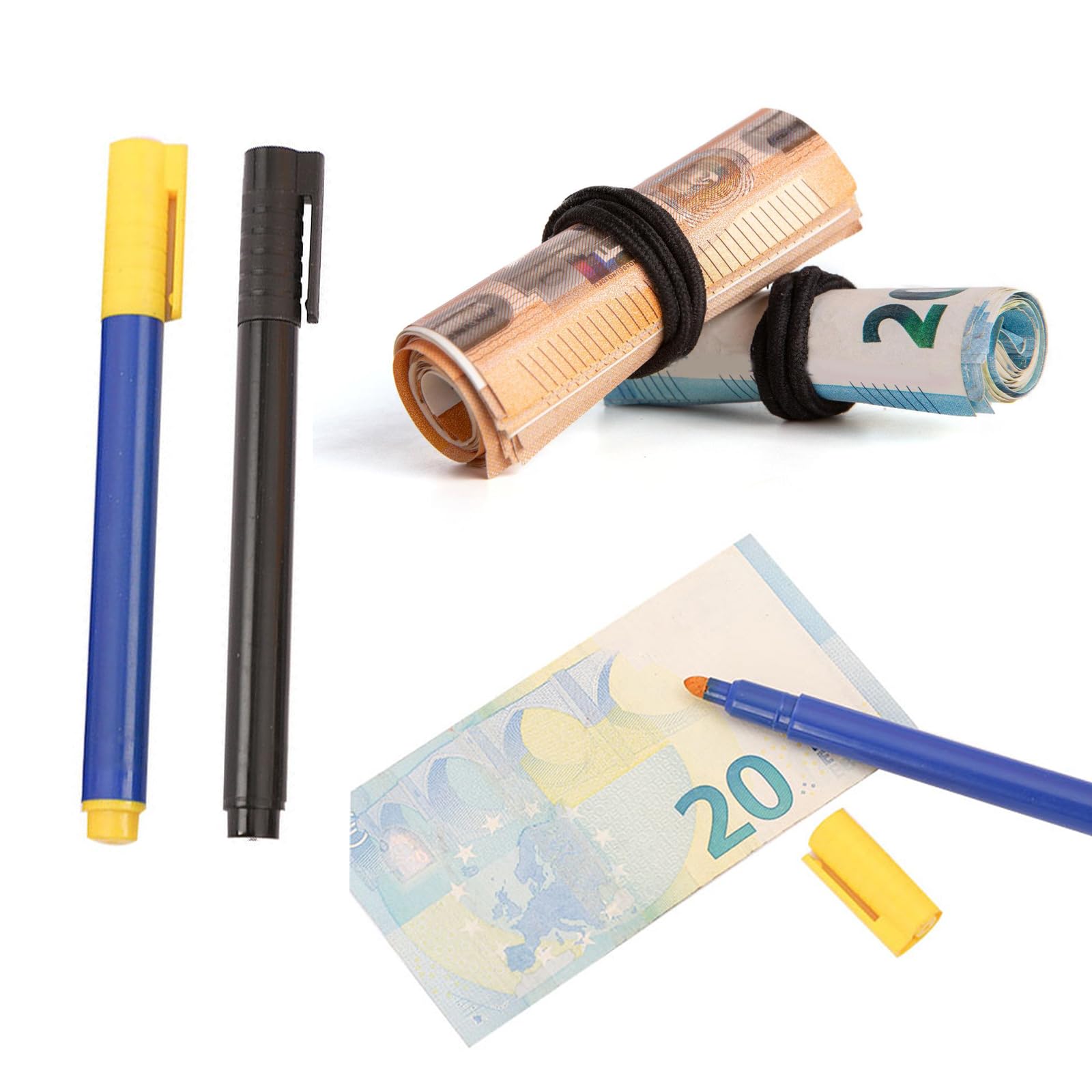5/10Pcs Banknote Detector Pen Fake Money Checker for Fake Banknotes Fake Money Detctor Pen Fake Money Checker