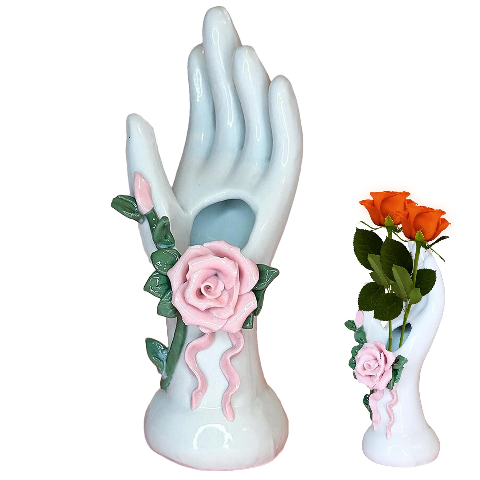 Vase à fleurs design corps humain décoration salon maison