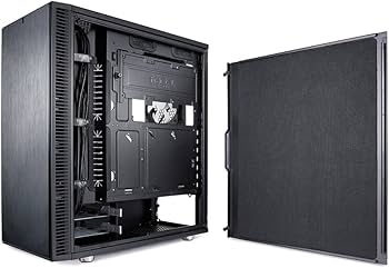 Amazon | Fractal Design Define C, Black, Tempered Glass ミドル Amazon | Fractal Design Define C, Black, Tempered Glass ミドル