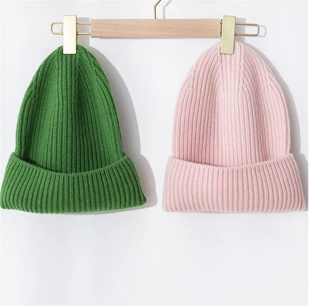 Berretti di lana caldi delle donne del cappello lavorato a maglia unisex inverno cappelli da neve per le donne