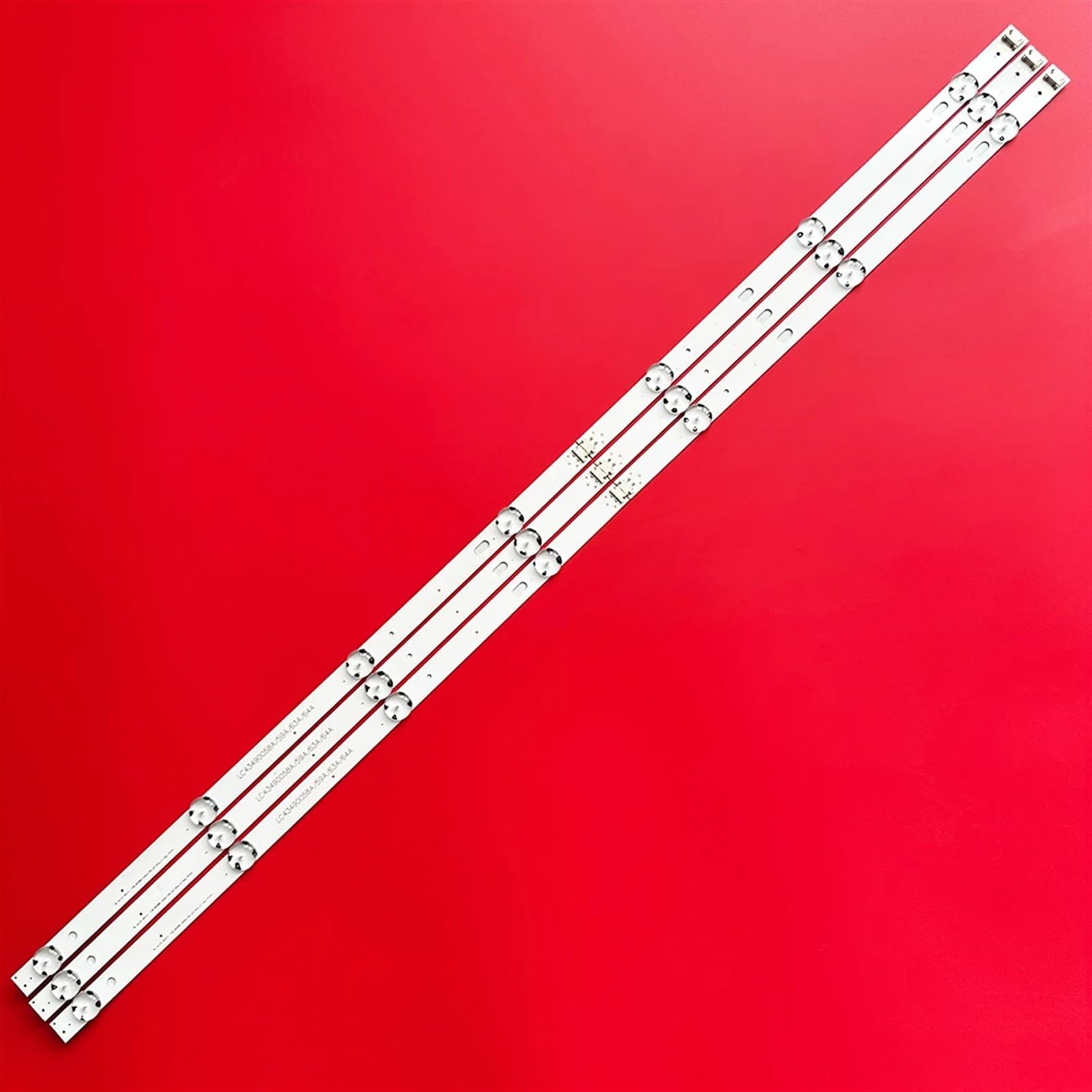 Striscia LED 1/2TV o LC43490059A LC43490058A for LG 43UK6300PLB 43UJ634V 43UJ635V 43LJ61_FHD_L Innotek 17Y 43 Pollici_A LC43490074A 83CM(1TV(6PCS))