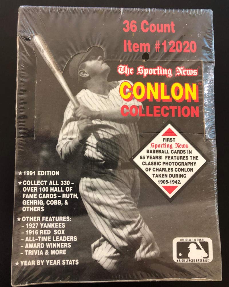 Amazon.com: 1991 Mega Cards The Sporting News Conlon Collection