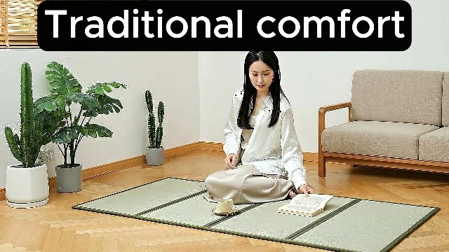 畳 Amazon.com - Houseables Tatami Mat, Tatami Mattress, Japanese