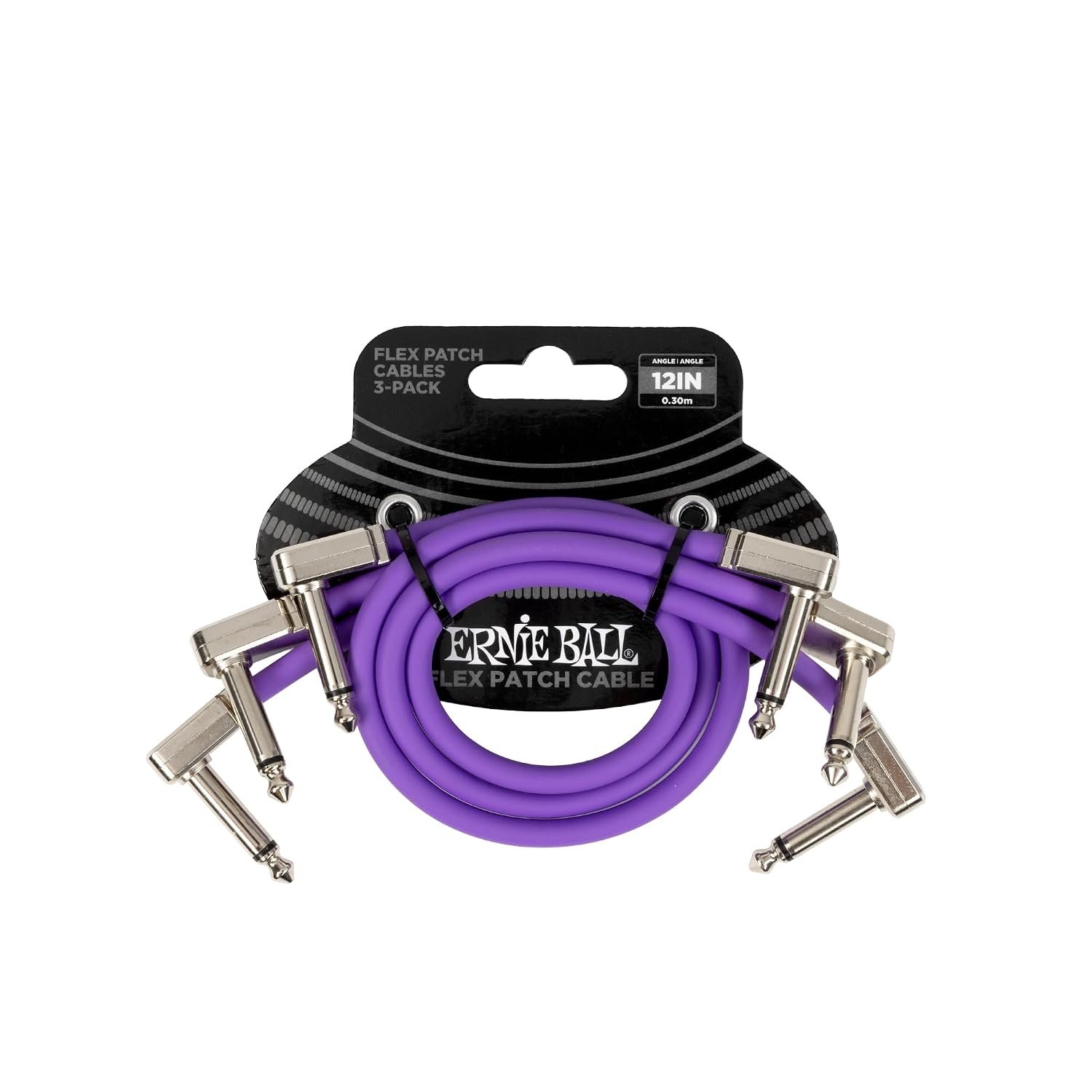 Ernieball 6453 (Flex Patch Cable Purple 30cm 3-Pack) - Review, Price and Buying Guide