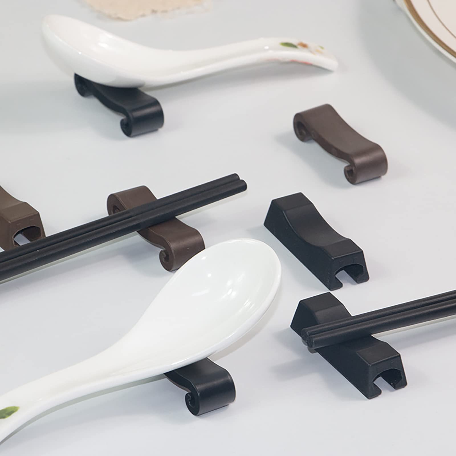 Support De Baguettes en Alliage, Support De Vaisselle Multifonctionnel Portable 12 Pièces, Couteau, Fourchette Et Cuillère Décoration De Table De Cuisine De Restaurant