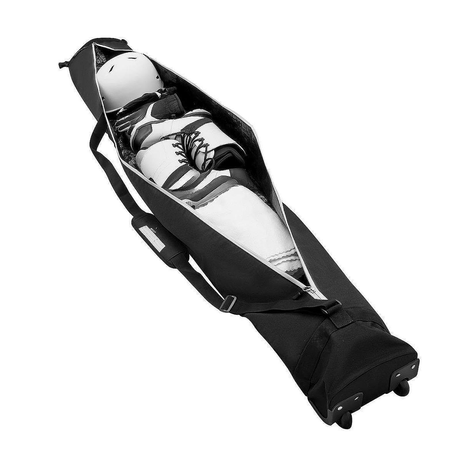 Robusta borsa da snowboard con ruote scorrevoli e impermeabile | sicuri verso le stazioni sciistiche. La borsa da semplifica il trasporto. da , porta snowboard, trasporto con ruote.
