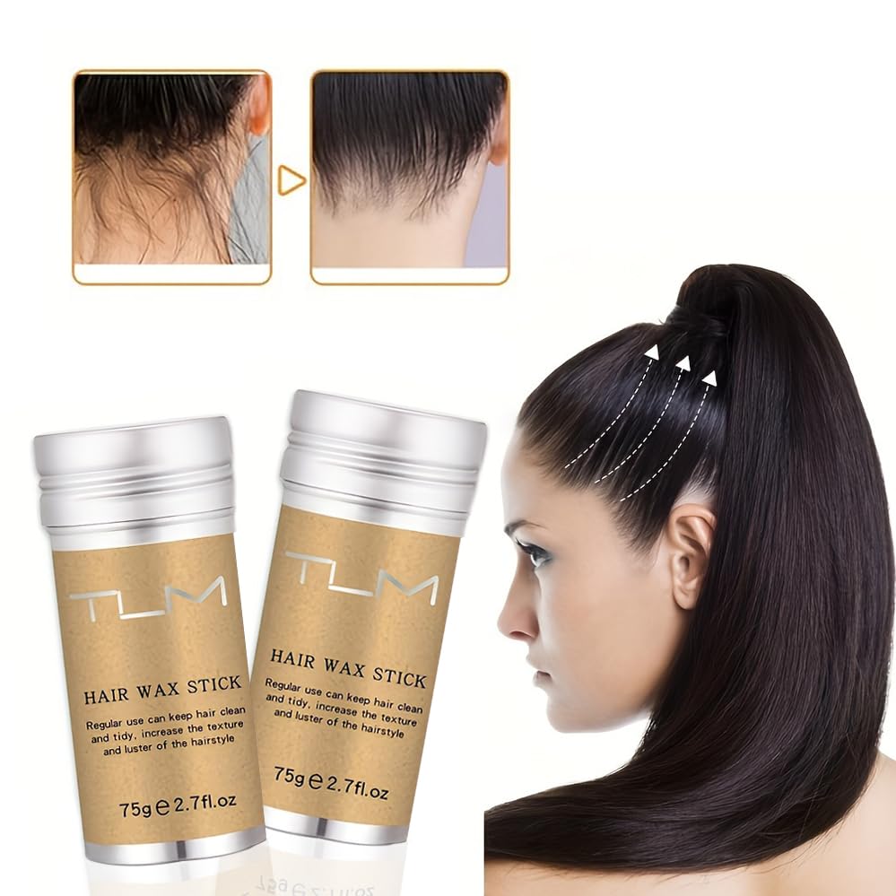Cera para cabello en barra 75g fijación fuerte miniatura 2