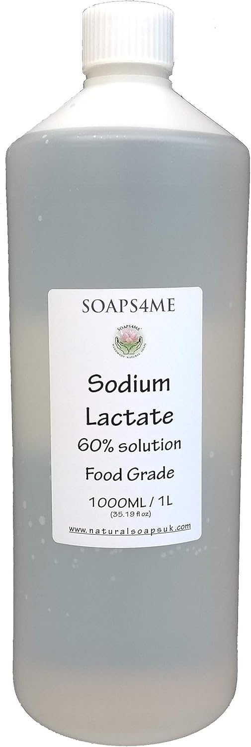 Attis Sodium Lactate Solution 60% Food Grade Solution 100ml, 500ml or 1000ml Bottle