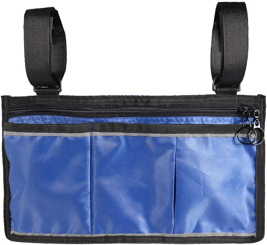 borsa per sedia a rotelle per bracciolo