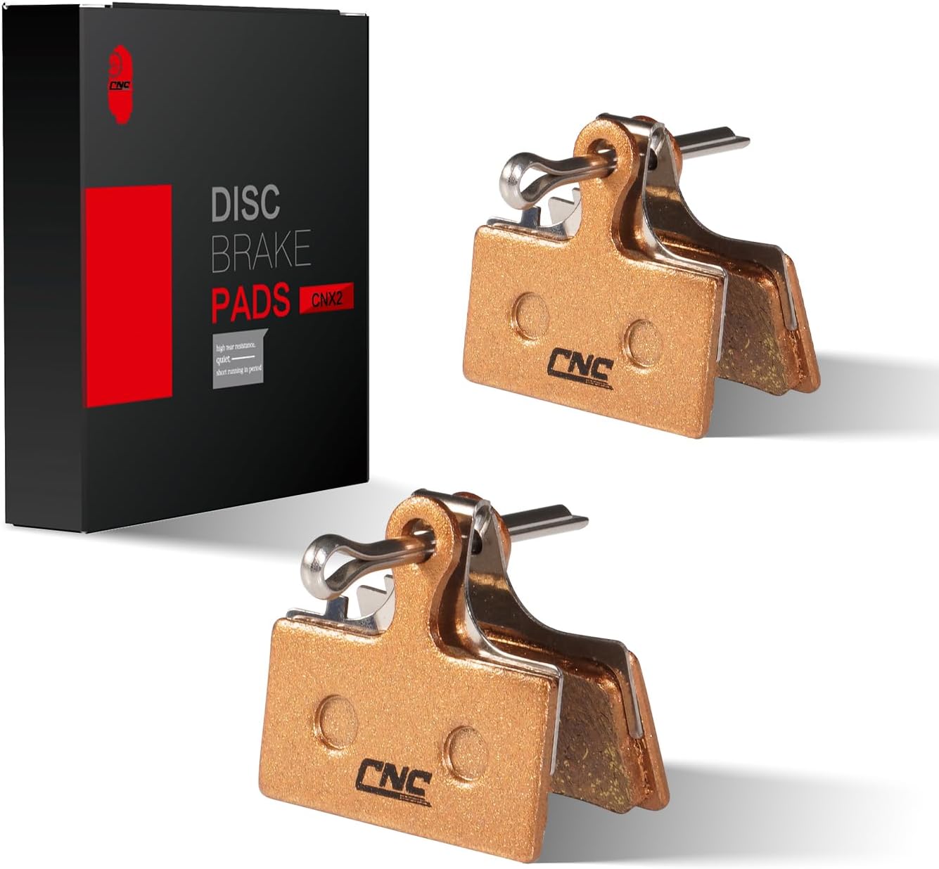 Bike Disc Brake Pads | Resin Semi-Metallic Polymetallic for Shimano Deore XT XTR SLX M9000 M8000 M987 M988 M985 M615 M675 M785 M7000 M666 RS785 G01S G02S G03S G01A G02A G03A