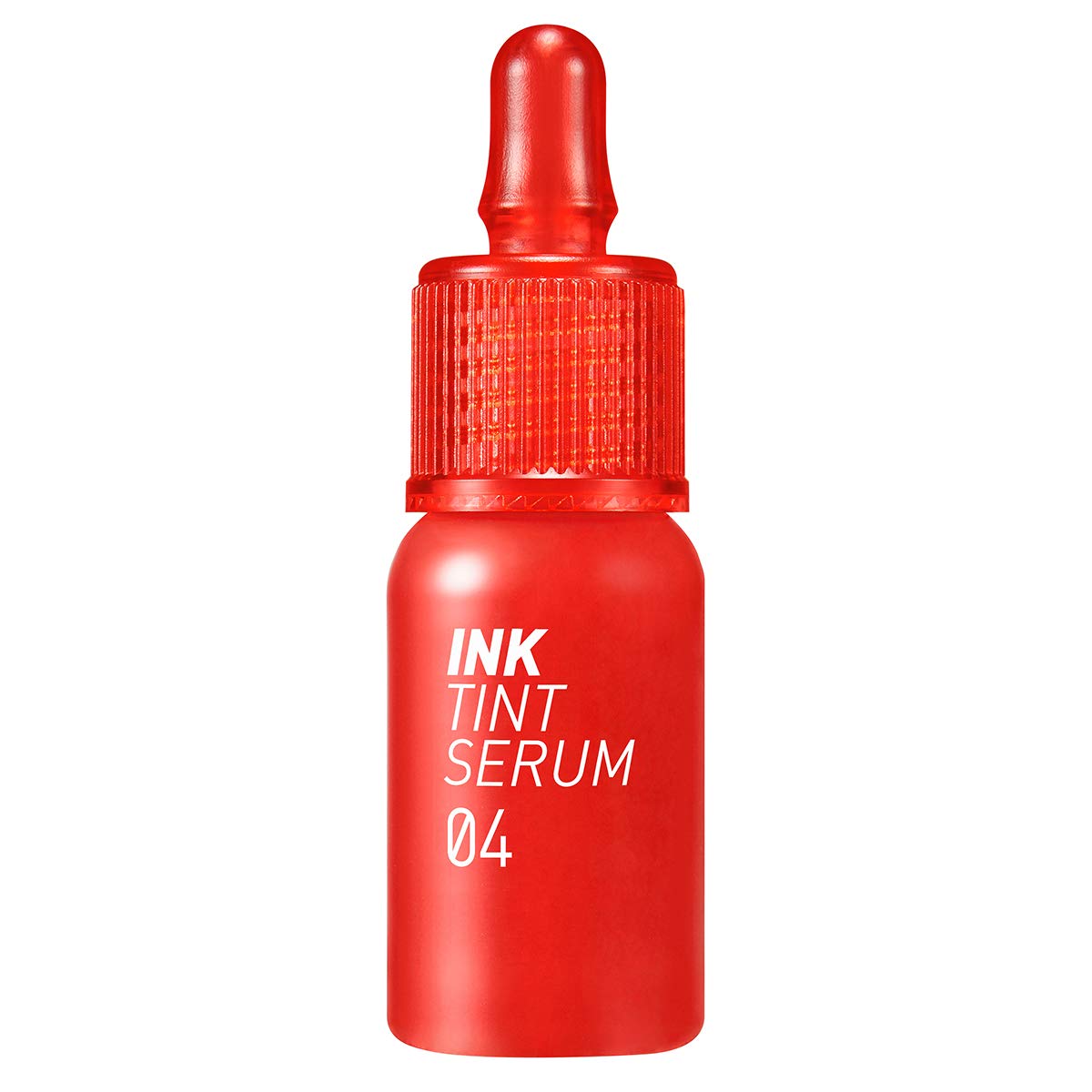 Peripera Ink Tint Serum | Vibrant, Moisturizing, Long-wear, Non-sticky, Lightweight Lip Tint | Active Orange (#04), 0.14 oz