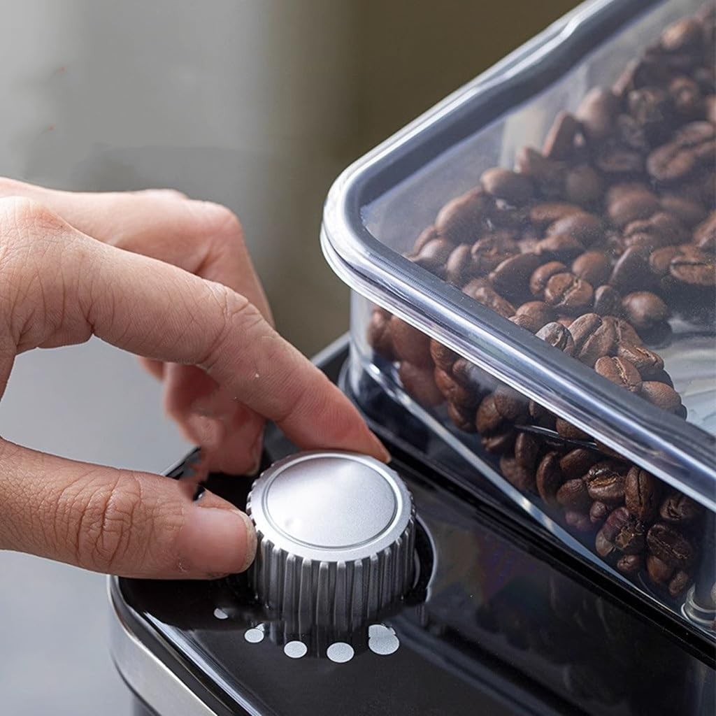 Coffee Machine Automatic Grinding Home Office Business Teapot Mill Dripping image 2