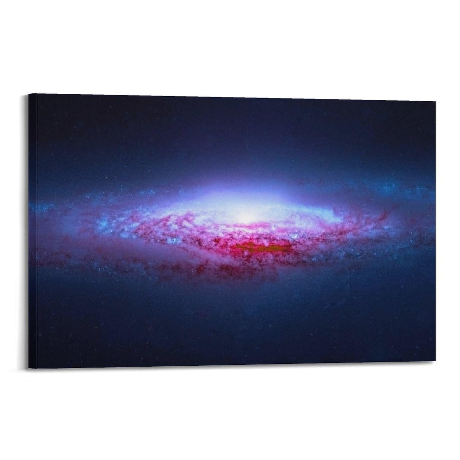 OKAHYS Spiral Galaxy Astronomy Space Poster Decorative Painting Canvas Wall Artworks Picture 24x36inch(60x90cm)