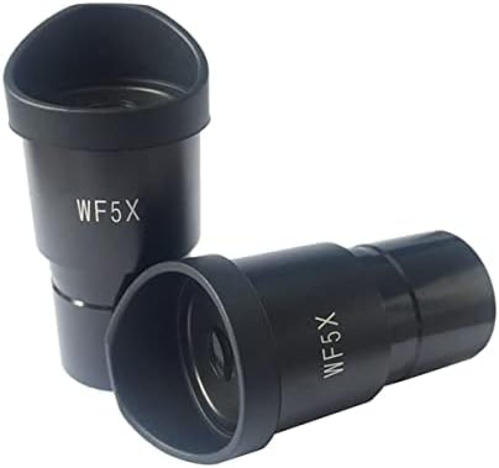 Kit d'accessoires pour Microscope, Paire de lentilles optiques d'oculaire à Champ Large, diamètre 30 mm ou 30,5 mm, œillets en Caoutchouc, Lames de Microscope, Wf5x-20-30.5mm