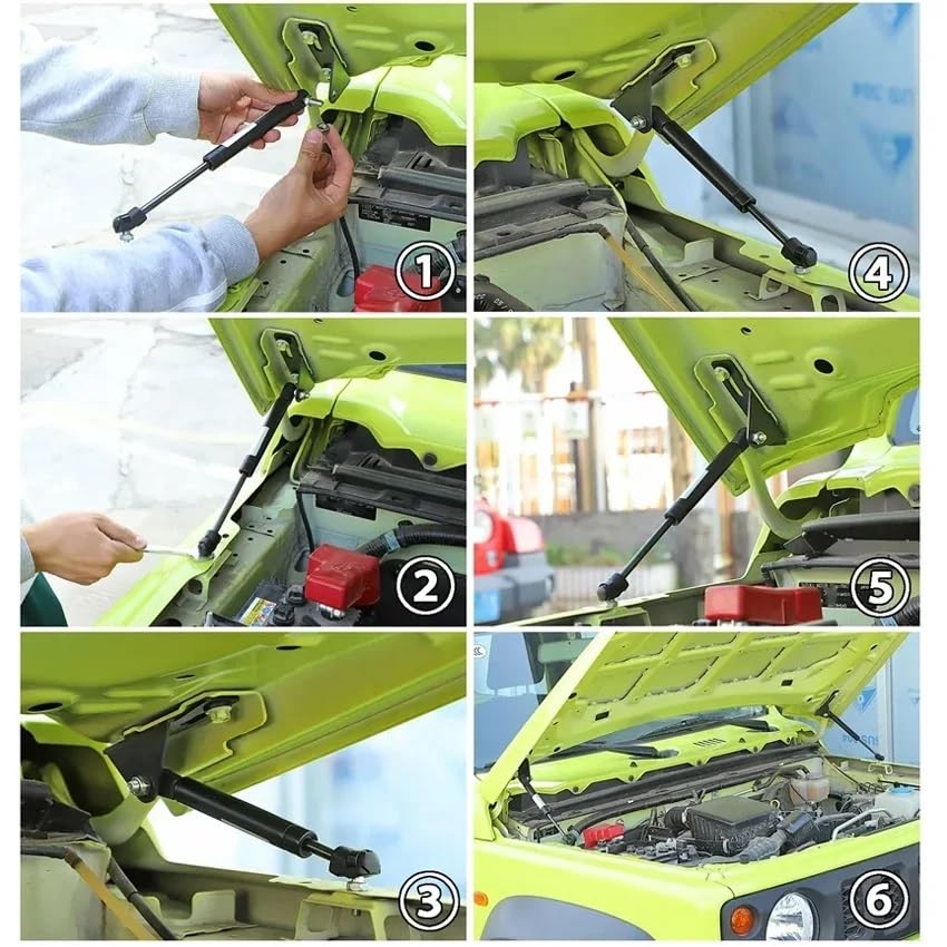 Support de levage pour capot instable de Jimny 2019-2021 solution gaz