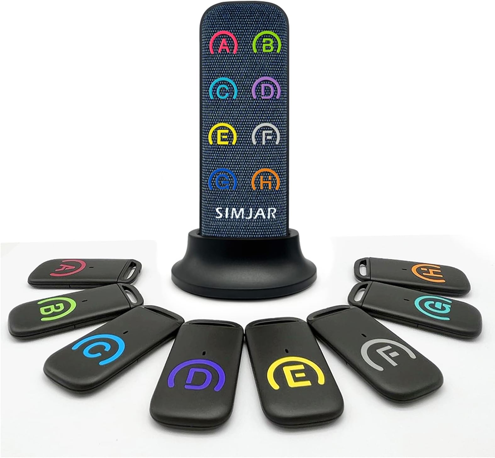 1 Fabric RF Transmitter and 8 Thinner Receivers